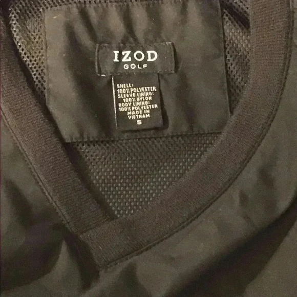 Izod Men’s Golf V-Neck Wicking Pullover Size Small - Picture 4 of 6